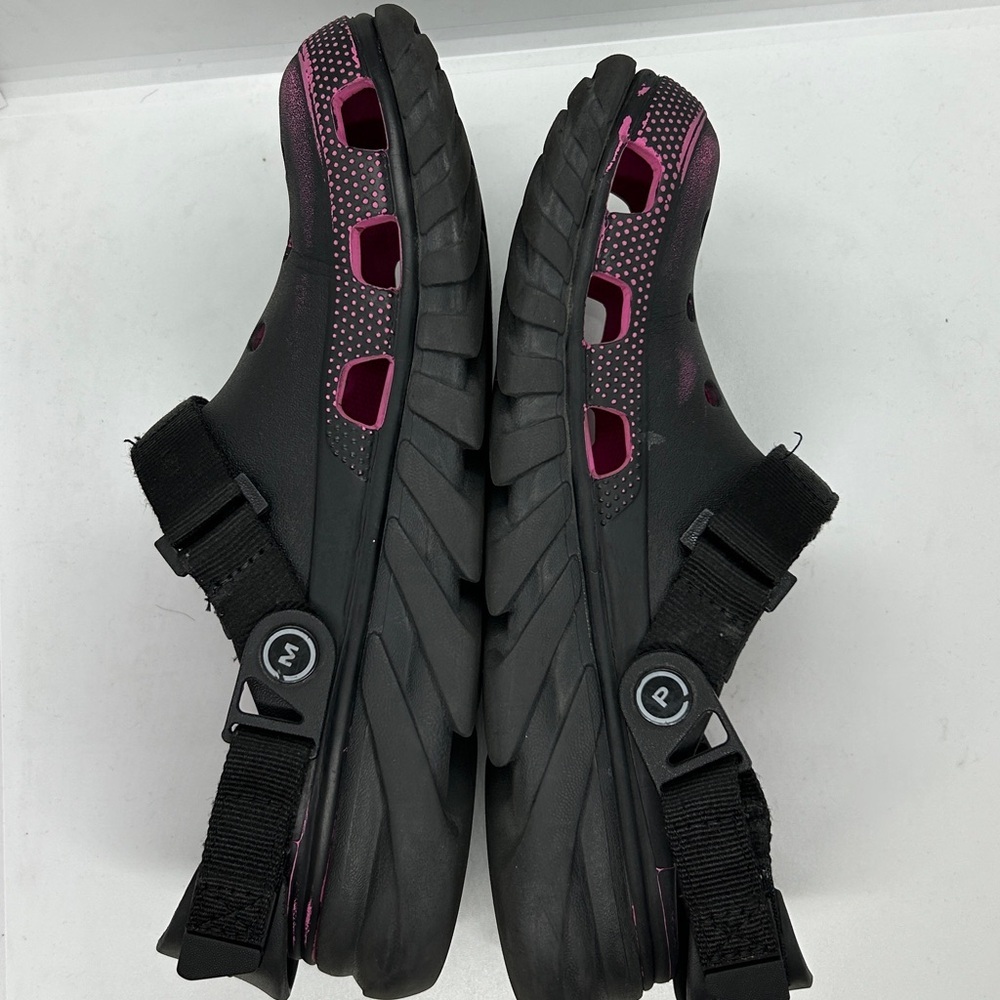 Post Malone x Crocs Duet Max Clog – Black/Pink Unisex - Men’s 10 Limited Edition - Picture 11 of 17